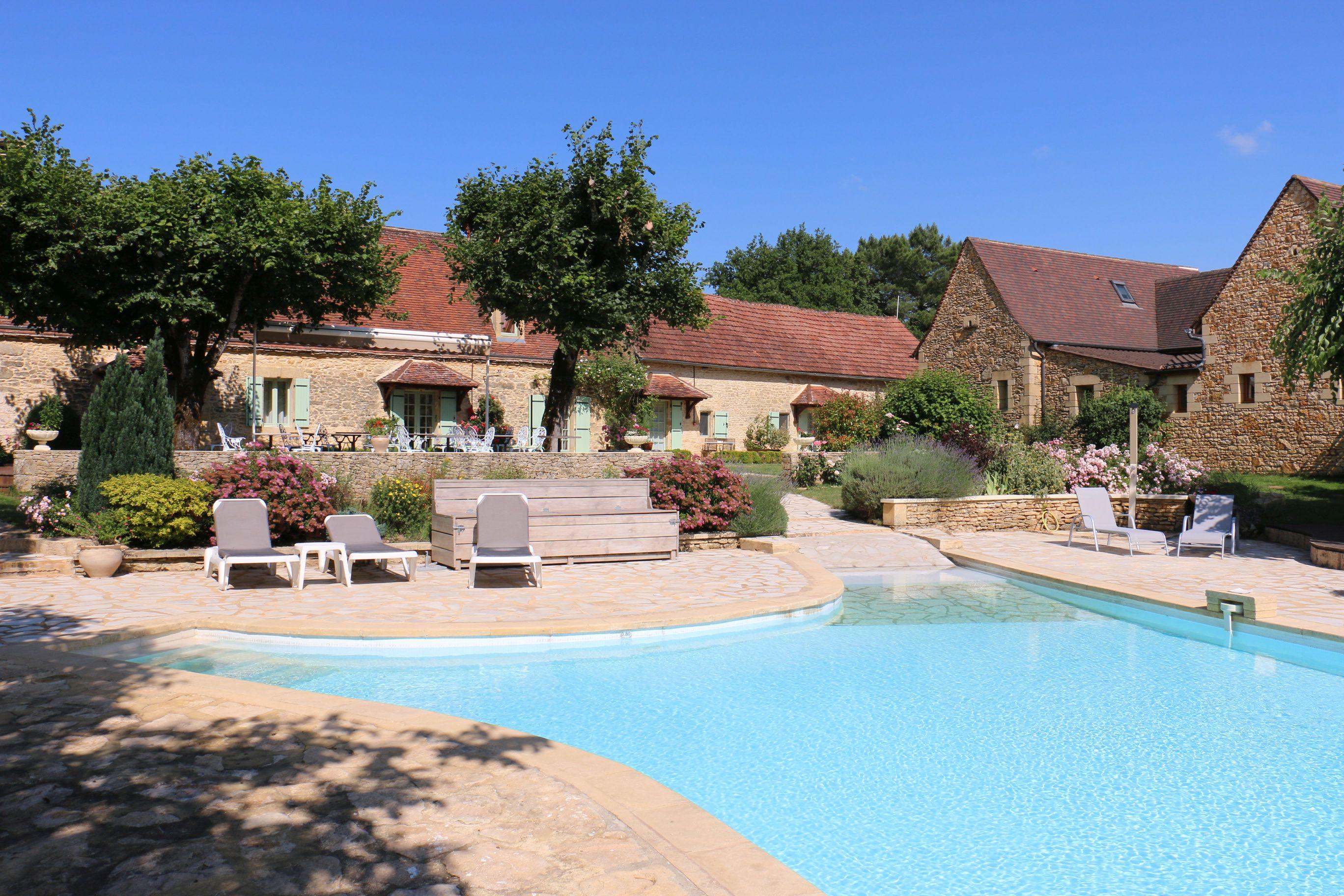 Hôtel de la Ferme Lamy Meyrals Exterior foto